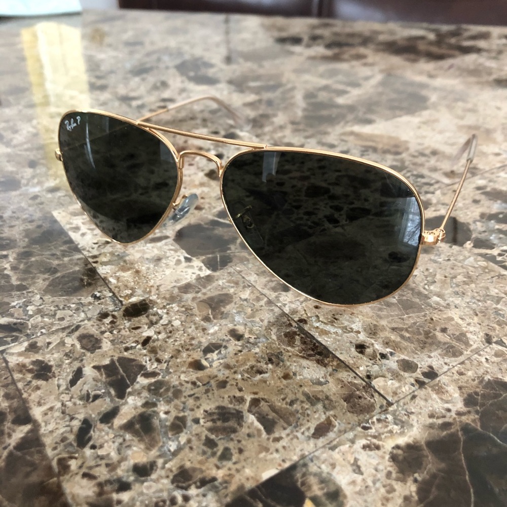 RayBan Polarized Classic Aviators